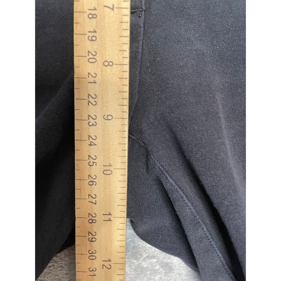 Spanx on the go kick crop flare pants small black pull on stretch comfort career - Picture 7 of 9